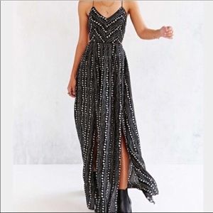Strappy back Ecote maxi dress XS